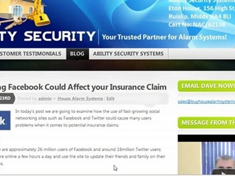 How Facebook can Affect Home Insurance Claims
