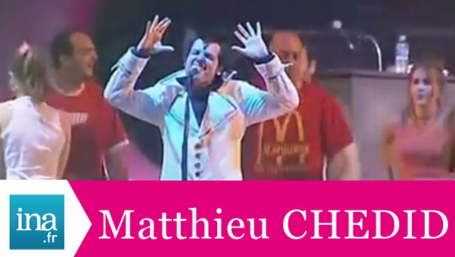 -M- Matthieu Chedid, concert au château de Blois - Archive INA