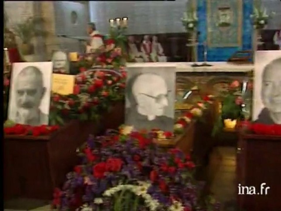 Funérailles à Alger des moines trappistes du monastère de Tibhirine