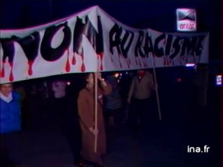 Manifestation anti Le Pen à Gaillac, Tarn
