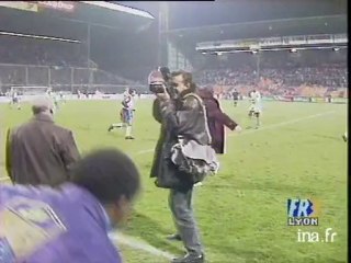 Raymond DOMENECH entraîneur de l'OL en stage de théâtre