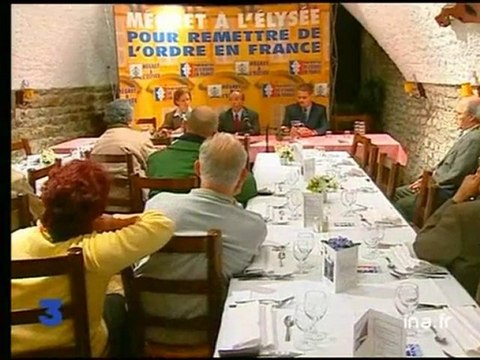 [Le Pen et Megret : signatures]