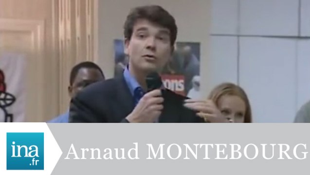 Arnaud Montebourg contre François Hollande - Archive INA