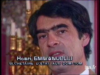 Résultats régionales DOM TOM et interview d'Henri Emmanuelli