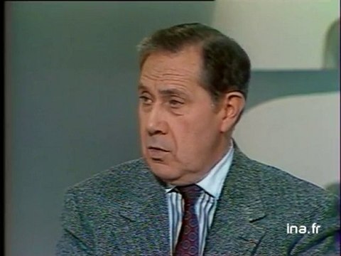 Plateau invité : Charles Pasqua, ministre de l'Intérieur