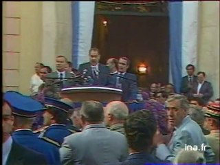 Voyage houleux de Charles Pasqua en Corse