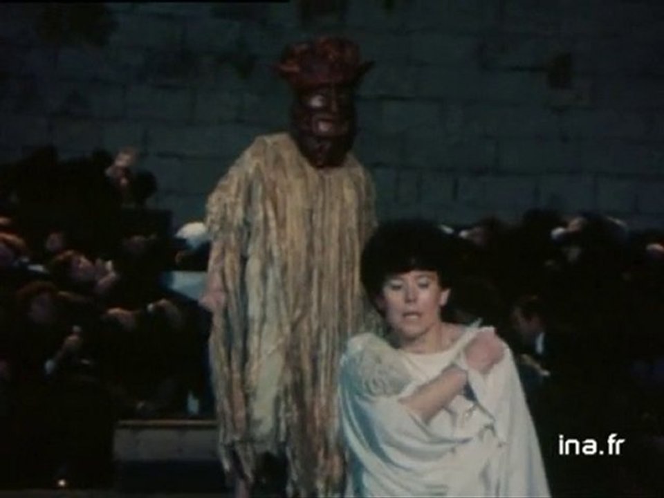 Répétition d'Antigone par le théâtre de la Chamaille à Nantes