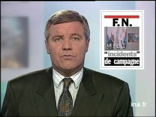 Les bavures du FN - Archive INA