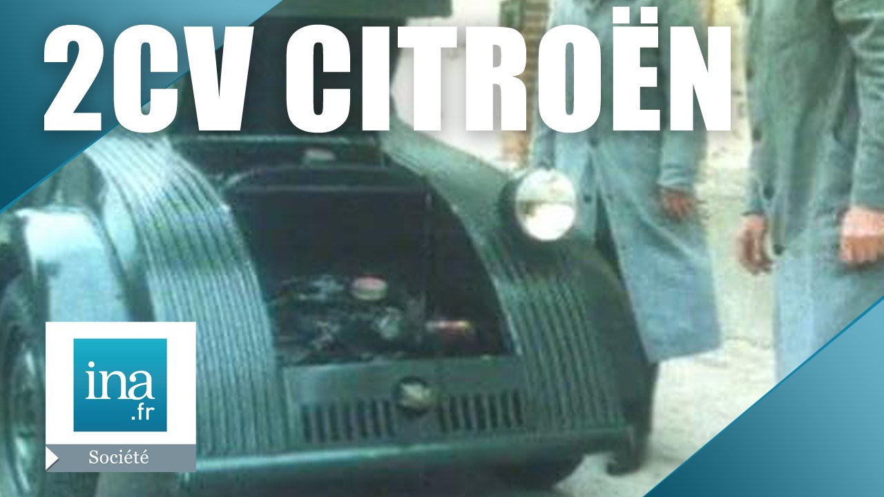 La 2CV Citroën: 50 ans d'histoire d'une voiture mythique | Archive INA