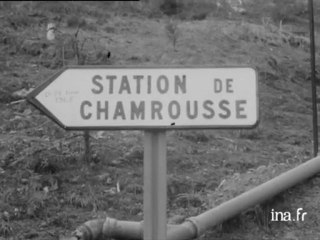 Visite de Maurice HERZOG sur les lieux des futures installations pour les JO de Grenoble