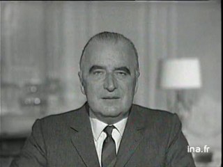 Voeux du président Pompidou