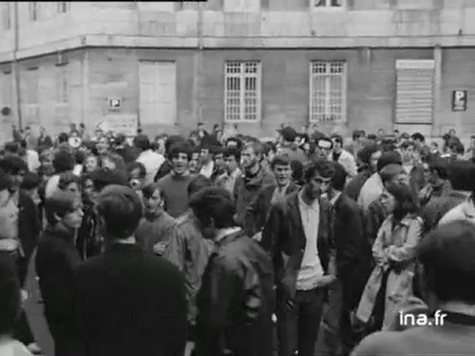 Importante manifestation des ouvriers et étudiants à Besançon