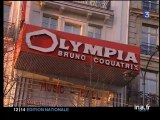 Rassemblement de soutien à Dieudonné devant l'Olympia où son spectacle a été annulé