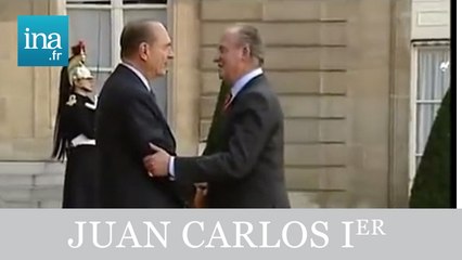 Juan Carlos Ier d'Espagne à Paris - Archive INA