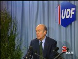 Sonore Valéry Giscard d'Estaing UDF