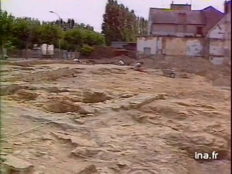 Fouilles archéologiques dans le quartier de saint Patern à Vannes
