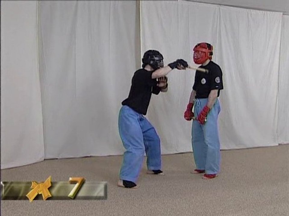 Attaque au baton