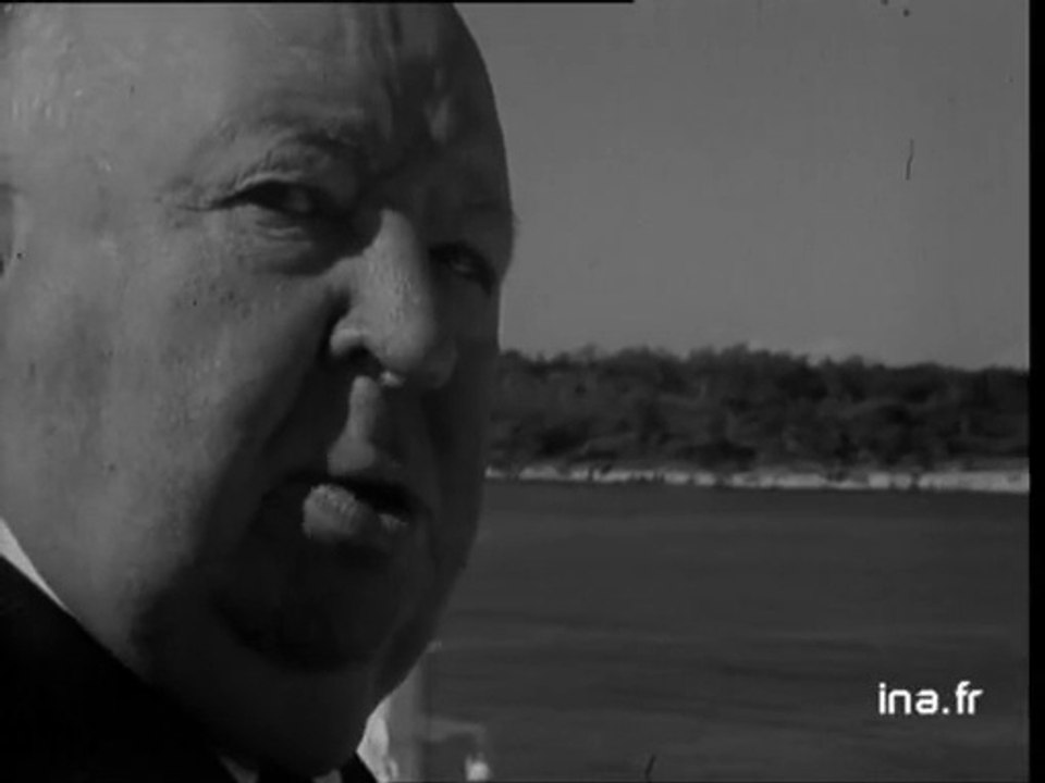 Groucho Marx et Alfred Hitchcock au festival de Cannes - Archive INA