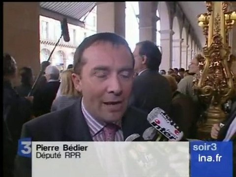 Les parlementaires de droite rassemblés autour de Jacques Chirac