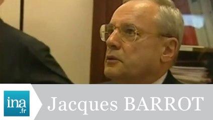 Jacques Barrot, réaction au 1er tour des présidentielles 2002 - Archive INA