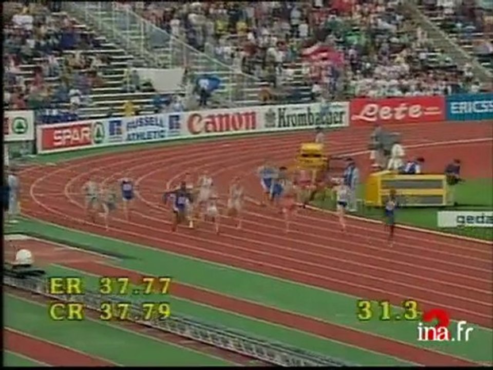 Championnats d'Europe d'Athlètisme de Budapest : 4X100 Dames, perche