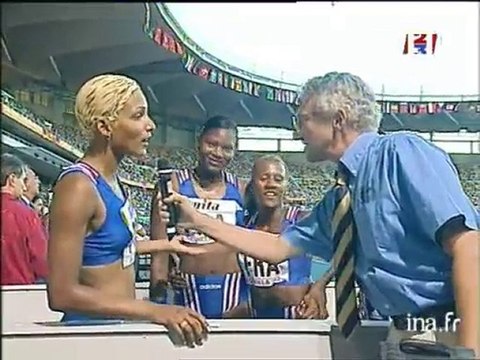 Championnat du monde d'athlétisme à Séville : l'argent pour relais 4x100 M féminin français