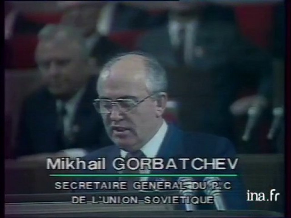 Discours Gorbatchev