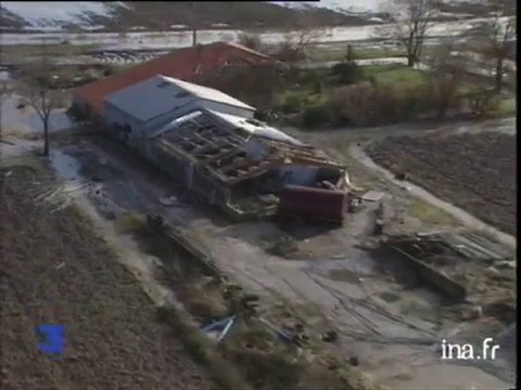 Suite de la tempête : dégâts en Aquitaine
