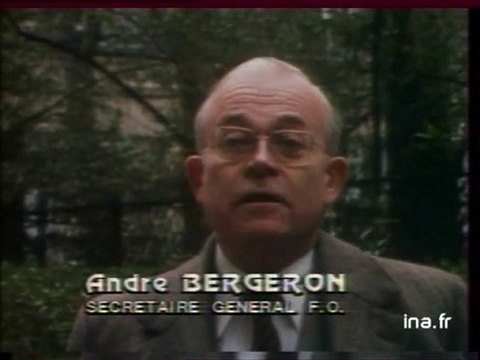 Réaction André BERGERON