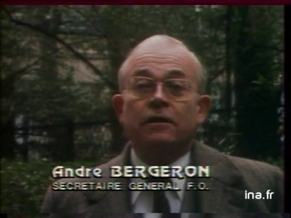 Réaction André BERGERON
