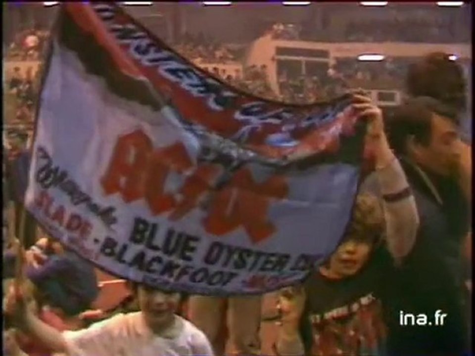 Groupe ACDC sur scène
