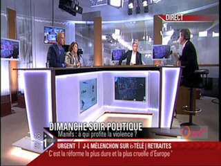 Jean-Luc Mélenchon - Dimanche soir politique 24 octobre 2010