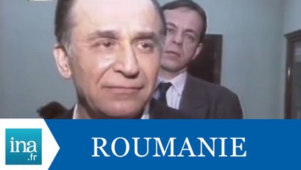 Bucarest : réactions des politiques à la mort Ceaușescu - Archive INA