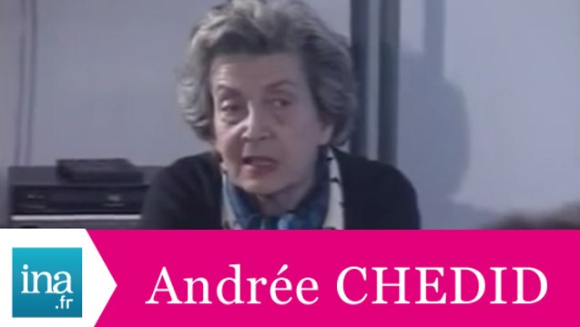 Andrée Chedid à la semaine de la poésie - Archive INA