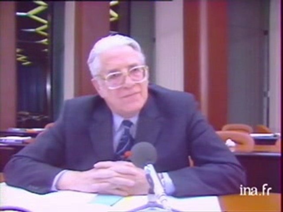 Portrait de Raymond JANOT, Président du Conseil régional de Bourgogne