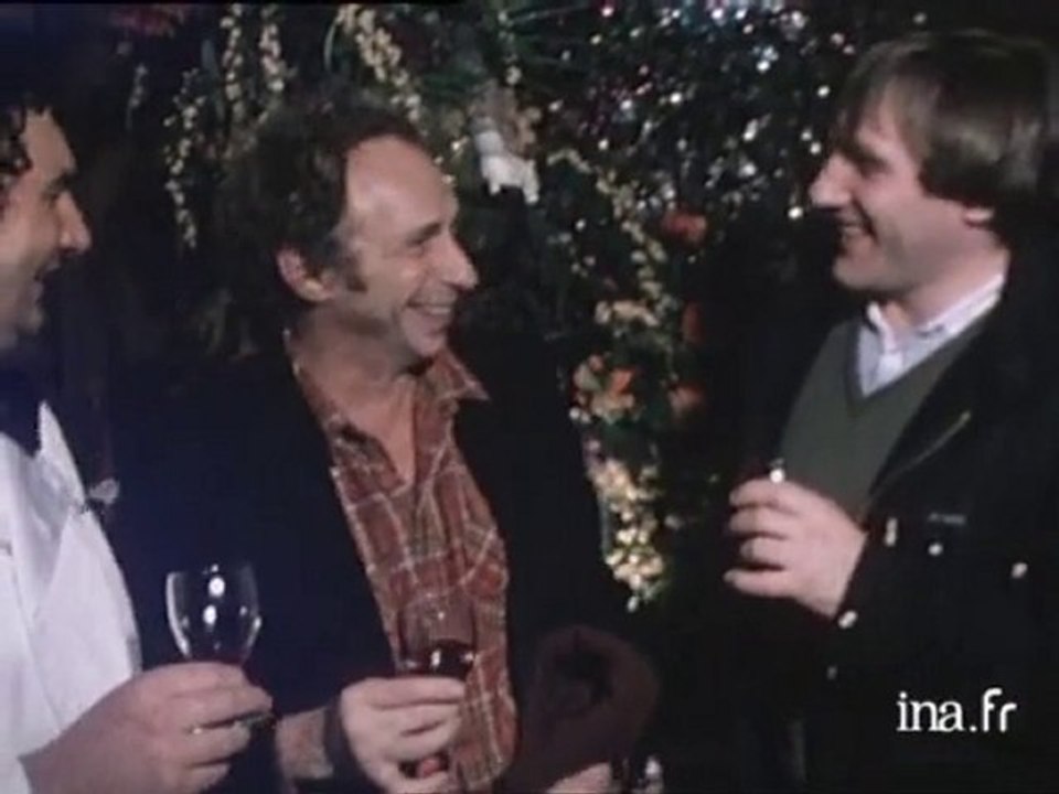 Baptème de la cuvée "Gérard DEPARDIEU, Pierre RICHARD, Jean CARMET" de Crozes Hermitage