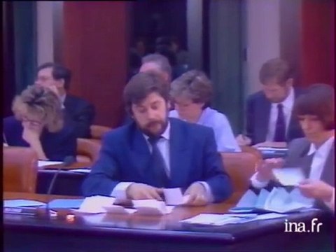 Election de Raymond JANOT à la présidence du Conseil régional de Bourgogne