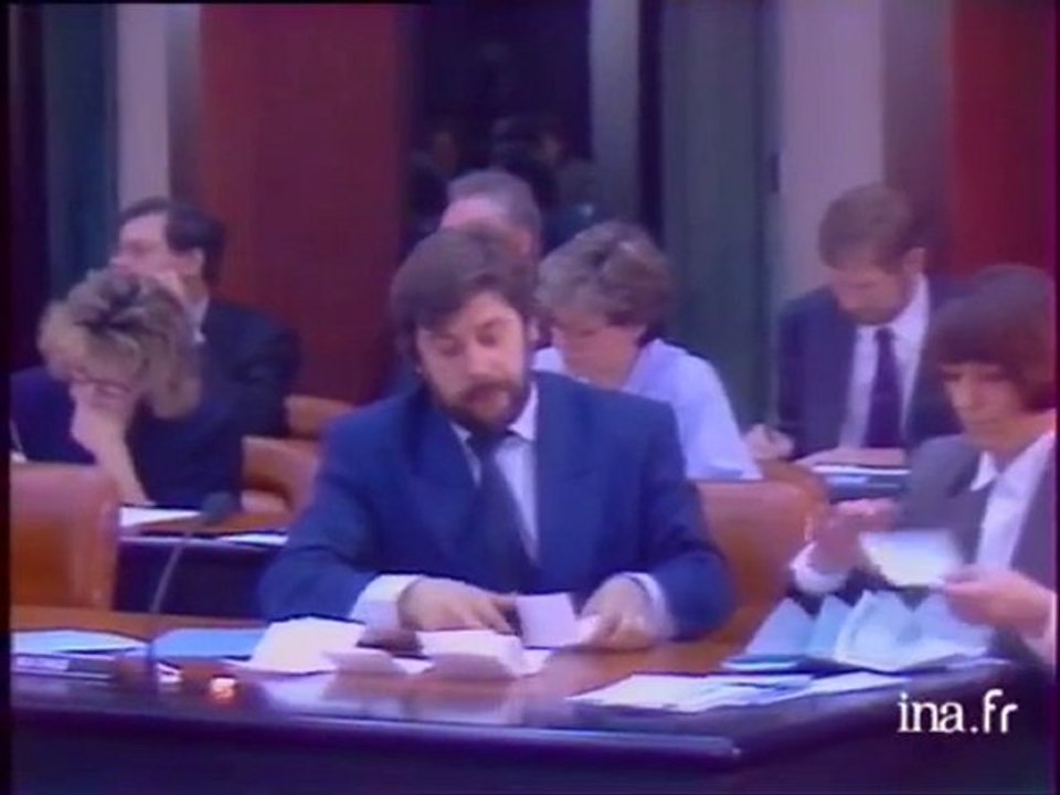 Election de Raymond JANOT à la présidence du Conseil régional de Bourgogne