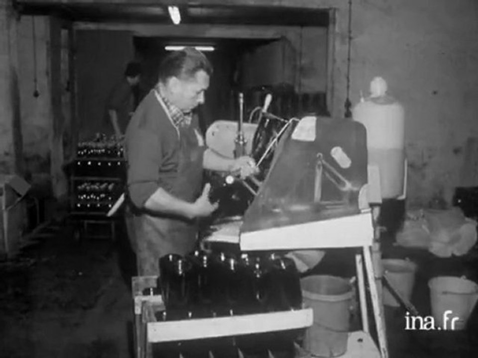 Travail du vin mousseux à Arbois