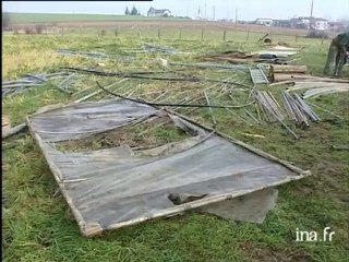 Tempête : évaluation des dégâts un mois après