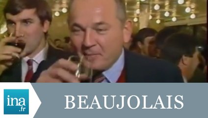 Le Beaujolais Nouveau fêté à l'Assemblée Nationale - Archive INA