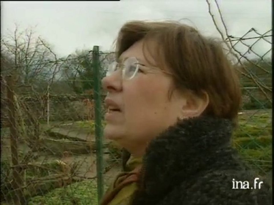 Relevé des dégâts causés par la tempête sur les monuments historiques : ex à Jouy aux Arches