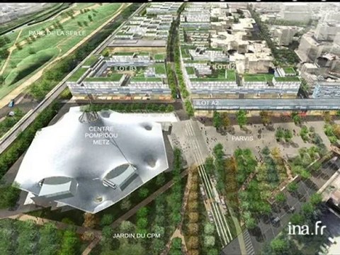 Présentation du futur centre Pompidou