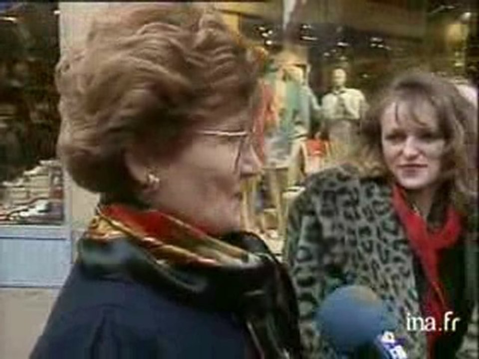 Réactions dans les rues de Metz après la démission de Jean Marie Rausch