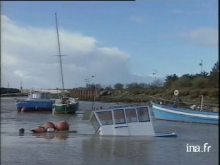 Charente Maritime - Tempête : Inondations et ostréiculteurs