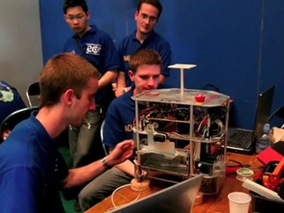 [Eceborg] Présentation robot Gali PPE Awards ECE 2009