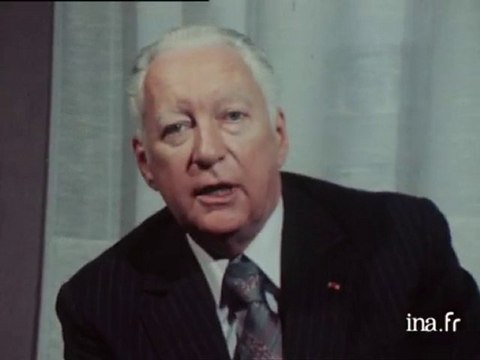 Election de Pierre Messmer à la présidence du conseil régional de Lorraine