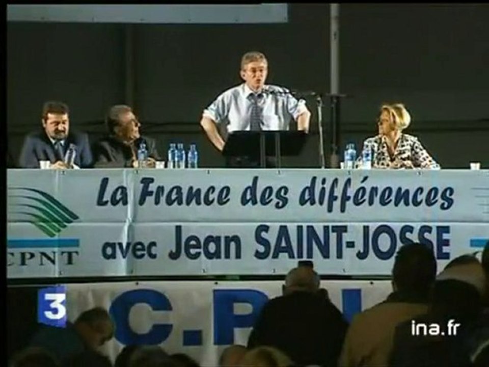 Réaction de Jean Saint-Josse face aux sondages