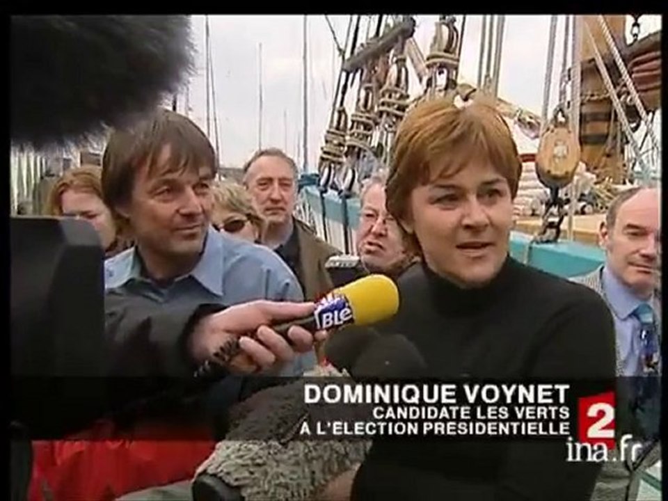 [Dominique Voynet, candidate des Verts à l'élection présidentielle]