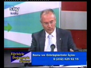 AK Parti Konak İlçe Başkanı Latif ÖZKAN'ın sky tv 11.10.2010